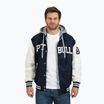 Pitbull Falcon Ridge Bomber da uomo con cappuccio navy/ecru