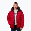 Pitbull Barles Ribstop Uomo Giacca invernale imbottita con cappuccio rosso