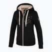 Felpa Pitbull Sherpa Ruffina Hooded Zip donna nero