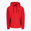 Felpa da uomo con cappuccio Pitbull Dogwood fluo/rosso