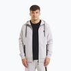 Felpa con cappuccio e zip Pitbull Dogwood da uomo, bianco/blu