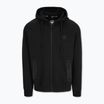 Felpa con zip e cappuccio Pitbull Dogwood da uomo, nero