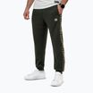 Pantaloni da ginnastica Pitbull Uomo Tape Logo Terry Group verde antico
