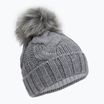 Berretto invernale da donna 4F CAD010 freddo grigio chiaro melange