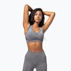 Reggiseno fitness Carpatree Phase Seamless grigio/navy ombreggiato