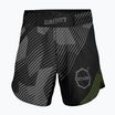 Pantaloncini da allenamento Octagon Broken Line MMA da uomo, nero