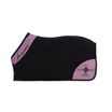 FERA Equestrian Giacca in pile Lamina nero/rosa