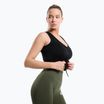 Top da allenamento donna Gym Glamour Pull-on nero