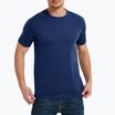 T-shirt termica da uomo WOOLCANO Merino 100% TEE0546 blu navy