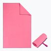 AQUASTIC Havlu L asciugamano rosa ad asciugatura rapida