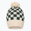 KID STORY berretto invernale per bambini Merino verde scacchiera