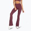 Leggings donna Gym Glamour Push Up 2.0 bordeaux