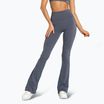 Leggings da allenamento donna Gym Glamour Flare blu