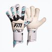 Guanti da portiere Football Masters Invictus X Pro RF bianco/oceano