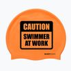 BuddySwim CSW Cuffia da nuoto in silicone arancione