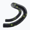 SUPACAZ Super Sticky Kush Galaxy 2,5 mm fascia manubrio neo giallo stampa/ano giallo tasselli