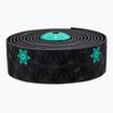 SUPACAZ Super Sticky Kush Galaxy stampa celeste/tasselli celeste fascia manubrio