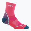 Calze da trekking per bambini Darn Tough Light Hiker Micro Crew lampone