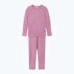 Set di intimo termico per bambini Reima Lani rosa malva