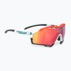 Occhiali da sole Rudy Project Cutline bianco opaco/rosso multicolore