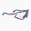 Occhiali da sole Rudy Project Defender glacier matte/bumpers avio/imp photo 2 laser purple