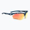 Occhiali da sole Rudy Project Propulse blu navy opaco/arancione multilaser