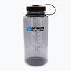 Nalgene bottiglia da viaggio Sustain a bocca larga 1000 ml tappo grigio/nero