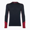 Helly Hansen Lifa Merino Midweight Crew termico a maniche lunghe da uomo navy