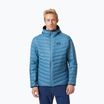 Uomo Helly Hansen Verglas Piumino isolante con cappuccio blu nebbia