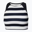 Helly Hansen HP Cropped Swimsuit Top navy a righe