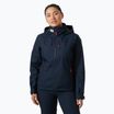 Giacca da vela da donna Helly Hansen Crew Hooded Midlayer 2.0 navy