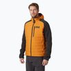 Giacca da vela Helly Hansen da uomo Arctic Ocean Hybrid Insulator senape