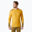 Helly Hansen Lifa Merino Midweight Crew termico da uomo a maniche lunghe golden glow