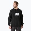 Felpa con cappuccio Helly Hansen HH Logo 2.0 nera da uomo