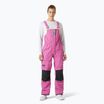 Pantaloni da vela Helly Hansen da donna Pier 4.0 Bib meta rosa