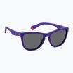 Occhiali da sole Polaroid PLD 8056/S viola opaco/grigio polarizzato per bambini