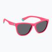 Occhiali da sole Polaroid PLD 8056/S rosa opaco/grigio polarizzati per bambini