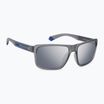Occhiali da sole Polaroid PLD 2158/S grigio opaco/grigio argento specchiato polarizzati da uomo