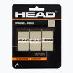 Fasce per racchette HEAD Padel Pro 3 pz. giallo