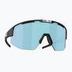 Occhiali da sole Bliz Matrix Small nero opaco/fumo/blu ghiaccio multi