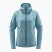 Giacca da trekking da donna Haglöfs Skuta Hood blu ghiaccio