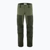 Pantaloni da trekking da donna Fjällräven Keb deep forest/laurel green