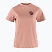 T-shirt trekking donna Fjällräven Fox Boxy Logo dusty rose