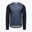 Maglia ciclismo uomo manica lunga POC Motion Air apatite navy