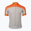 Maglia ciclismo da uomo POC Essential Road Logo zink orange/granite grey