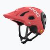 Casco MTB POC Tectal Race MIPS ammolite coral/uranio nero opaco