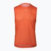 Canotta da ciclismo da uomo POC Air Indoor Vest zink orange