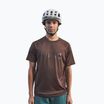 Maglia da ciclismo POC Reform Enduro Tee axinite marrone da uomo