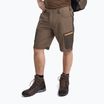 Pantaloncini da trekking da uomo Pinewood Finnveden Trail Hybrid earthbrown/d.olive