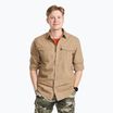 Camicia Pinewood Safari LS da uomo in pietra arenaria
